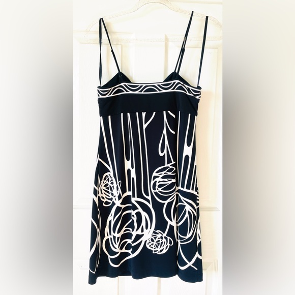 BCBGMaxAzria Black and White Strapless Dress - Picture 2 of 5